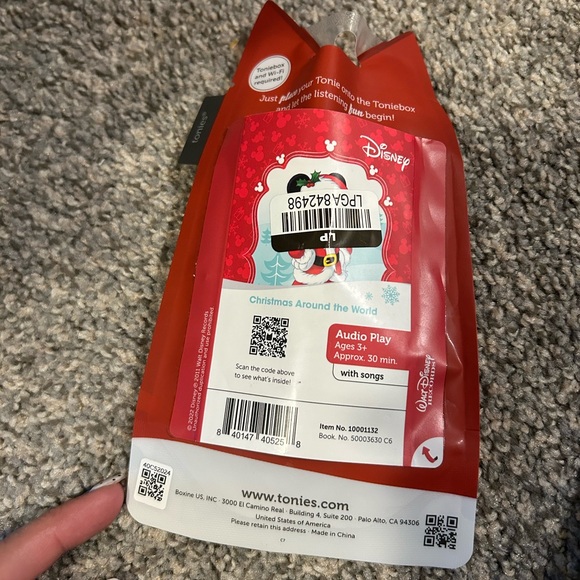 NEW Holiday Mickey Tonie Character - Picture 2 of 4